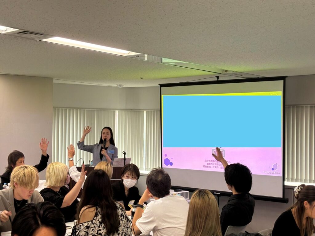コミュニケーションスキルを学ぶANA Study Fly研修風景2