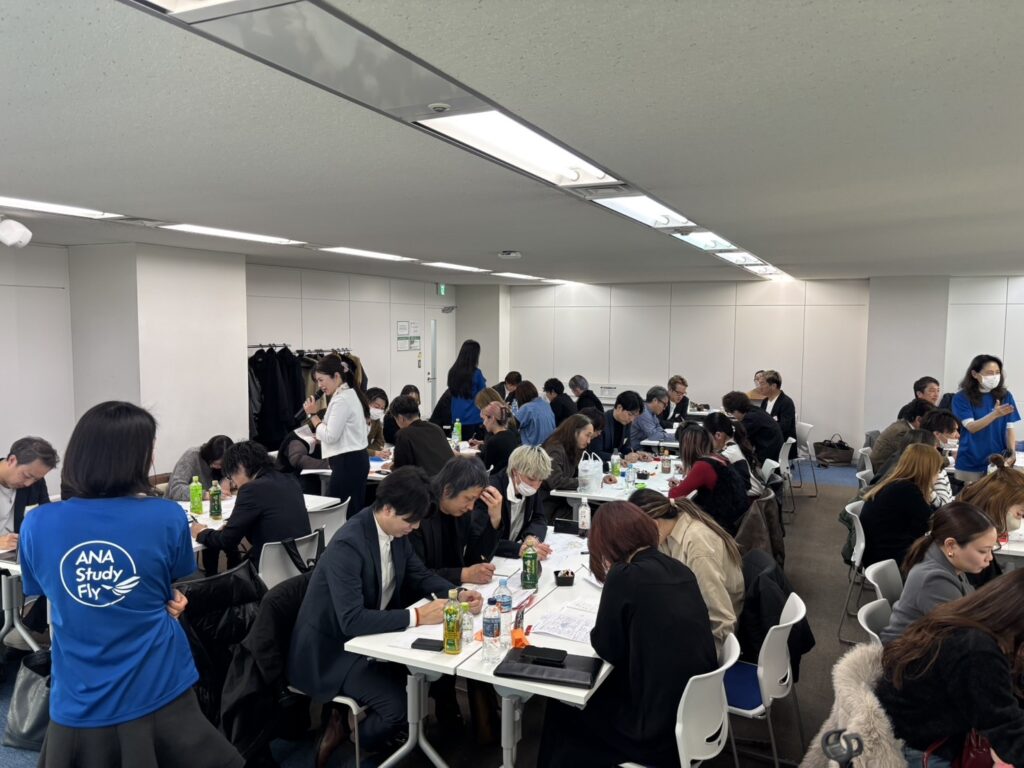 マネジメントスキルを学ぶANA Study Fly研修風景2
